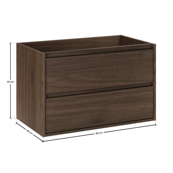 valamukapp Estetica 80 cm 2 sahtlit