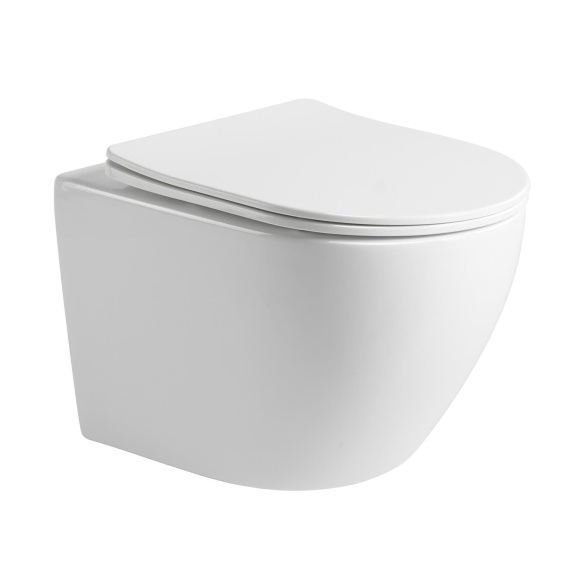 wc komplekt: raam GR5003, loputusnupp GP7001 valge, wc pott , soft close iste