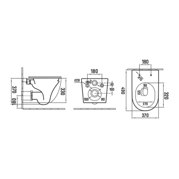 wc komplekt: raam GR5003, loputusnupp GP7001 valge, wc pott , soft close iste