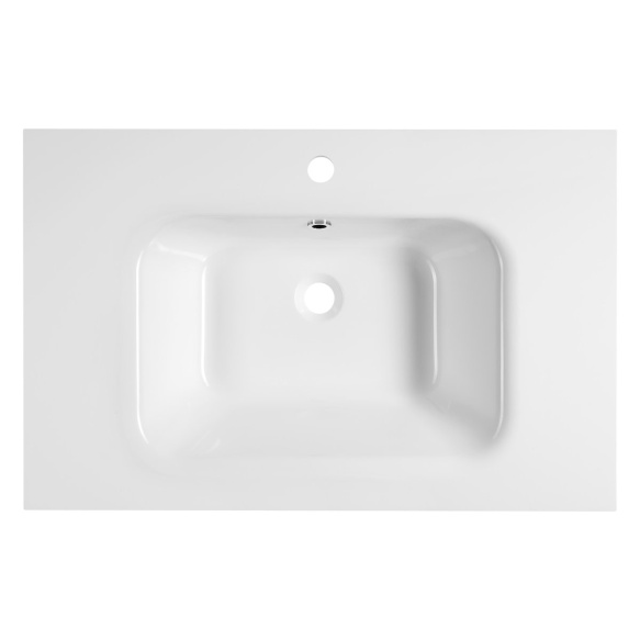 kivimassist valamu ARECA 81x51, 5cm,  valge