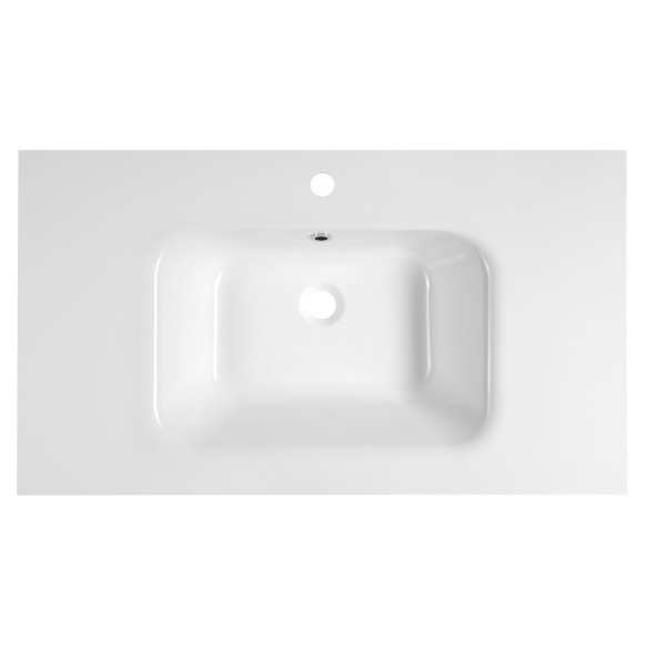 kivimassist valamu ARECA 91x51, 5cm,  valge