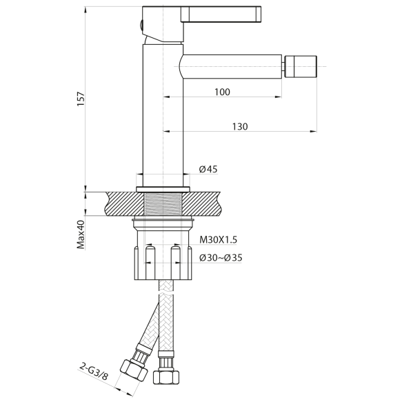 bideesegisti Iconic, harjatud kuld