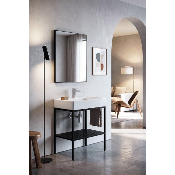valamukonsool Arya 680x850x450 mm, must