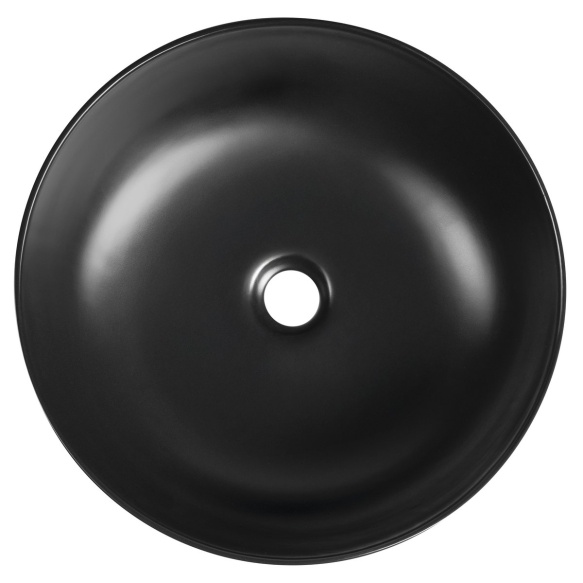 valamu töötasapinnale RONDEA dia. 41cm,  must matt