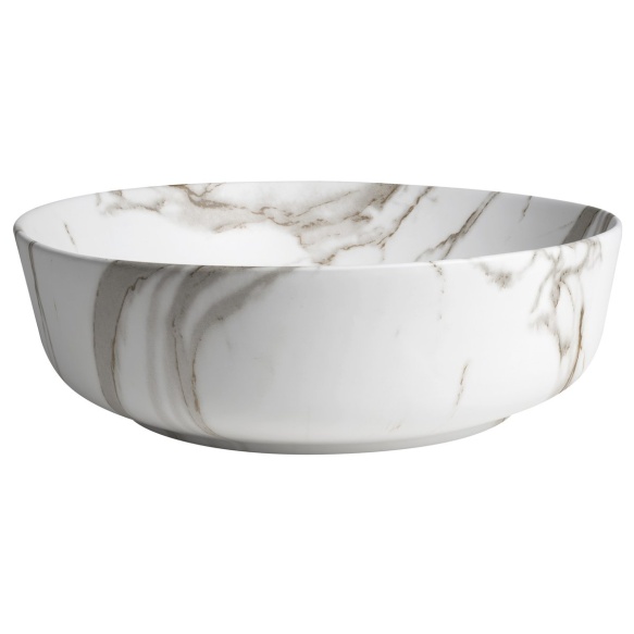 valamu töötasapinnale RONDEA dia. 41cm,  bianco carrara