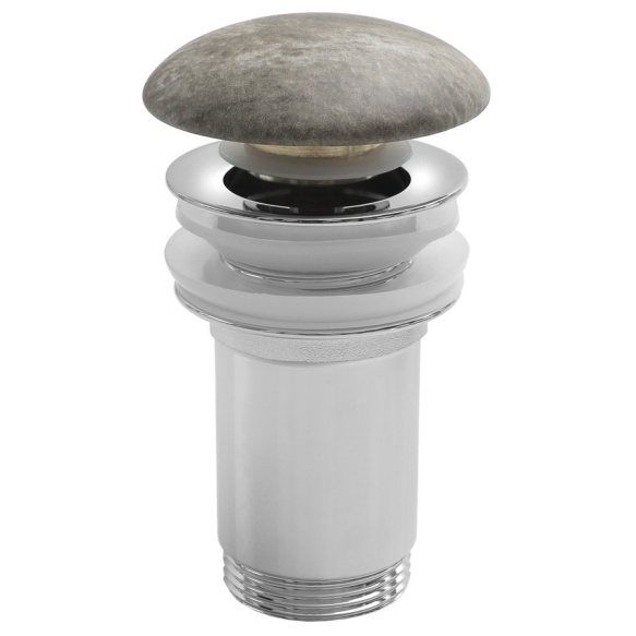 põhjaklapp 5/4", click-clack, ceramic plug, 10-50mm, breccia marmor