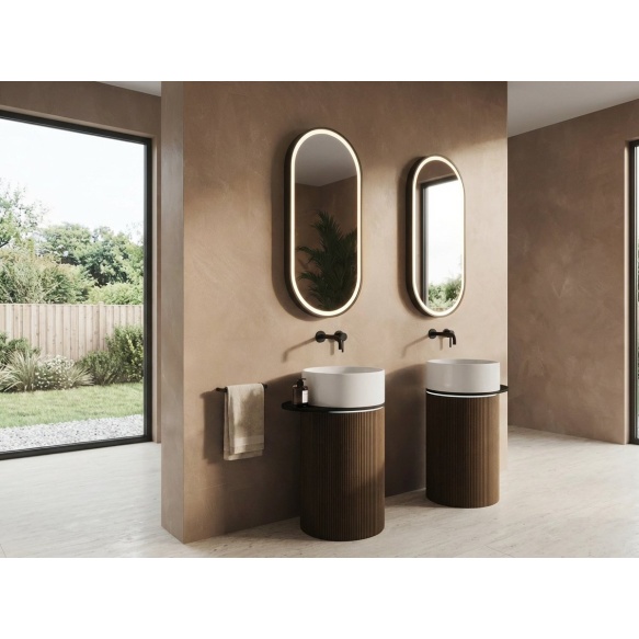 eraldiseisev valamu riiuliga OASIS 40x89x52cm,  carina