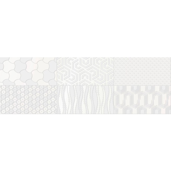 CAMALEONTE Decor Mix Blanco 20x60, müük ainult paki kaupa (1 pakk = 1,44 m2)