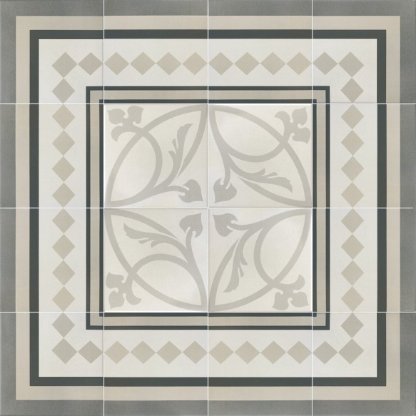 CAPRICE Provence Border 20X20 (EQ-5), müük ainult paki kaupa (1 pakk = 1 m2)