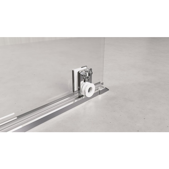 Suihkuseinä MODULAR SHOWER, pyörillä, 1200 mm