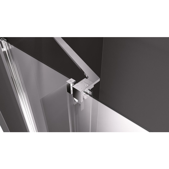 Suihkuseinä MODULAR SHOWER, pyörillä, 1600 mm