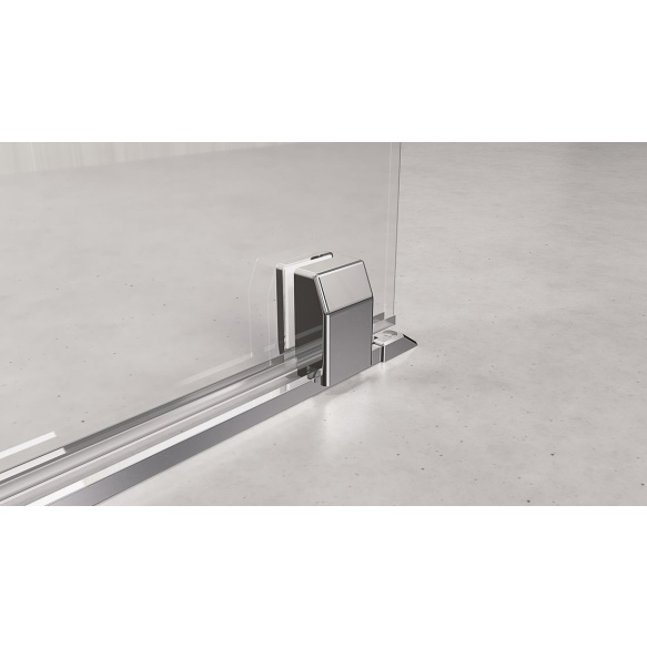 Suihkuseinä MODULAR SHOWER, pyörillä, 1600 mm