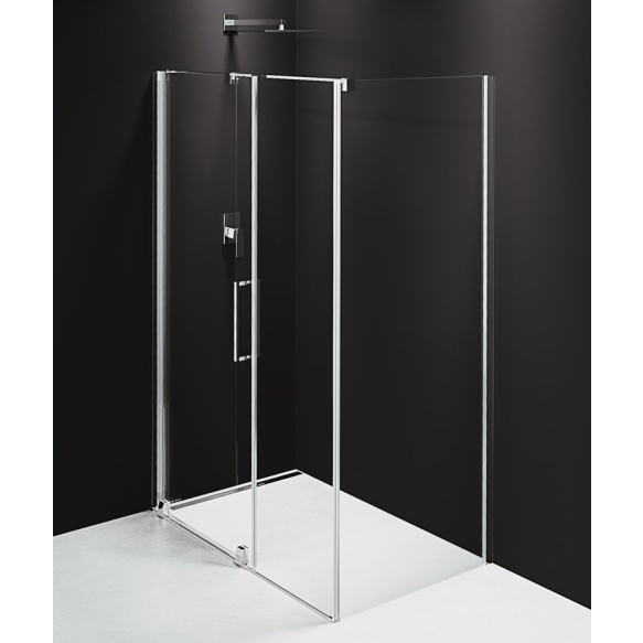 Suihkunurkka ROLLS LINE 1100x1000 mm, vasen/oikea, kirkas lasi