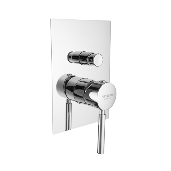 upotettava suihkuhana Form A, 2 vedenulostuloa, kromi