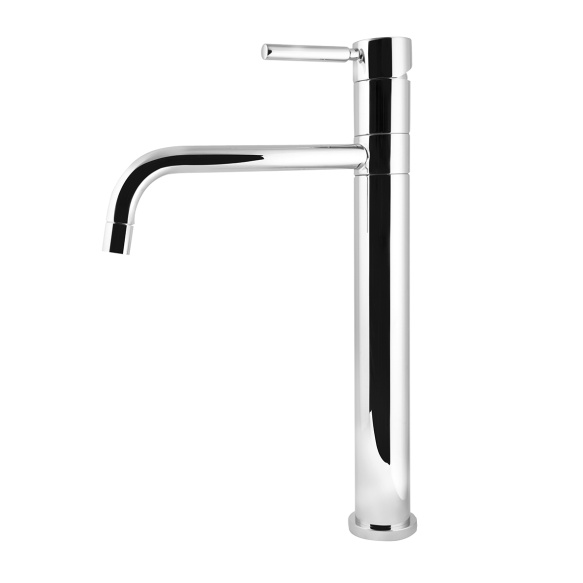 korkea pesuallashana käännettävällä juoksuputkella Form A, kromi