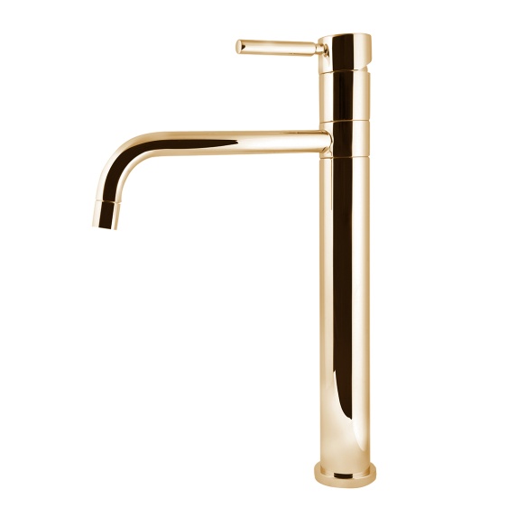 korkea pesuallashana käännettävällä juoksuputkella Form A, kulta