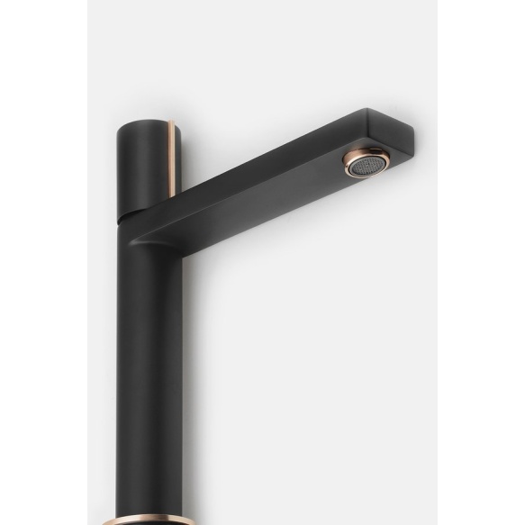 korkea pesuallashana Kaisa, musta/ruusukulta