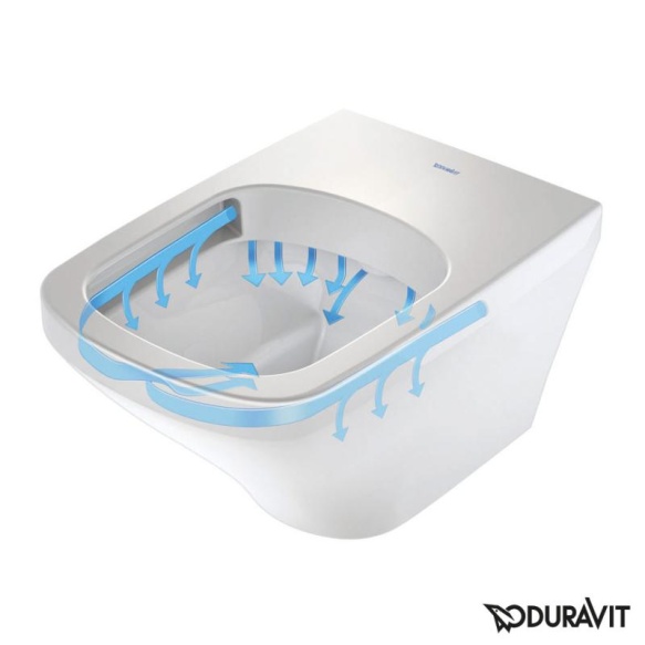 seinä-wc-istuin Duravit Durastyle rimless + hitaasti sulkeutuva istuinkansi