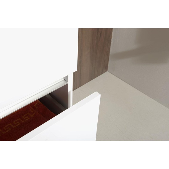 allaskaappi Interia Largo 99x50x41 cm, valkoinen