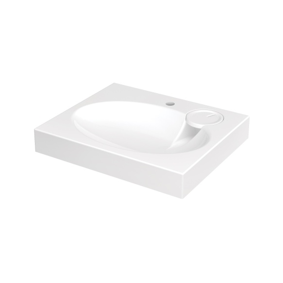 valumarmori pesuallas pesukoneen päälle