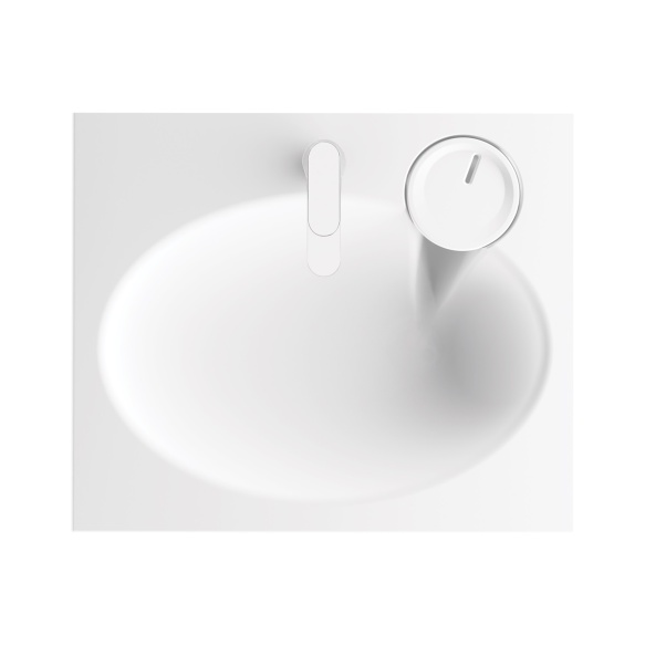 valumarmori pesuallas pesukoneen päälle