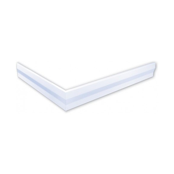 suihkukulman allas Interia 71565-SET, oikea, kivimassa, 100x70cm, valkoinen (71565 + 71592 + AWG07 + 1711C)