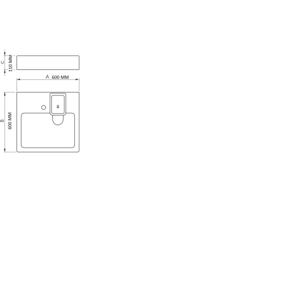 valumarmori pesuallas 60x60 cm  pesukoneen päälle