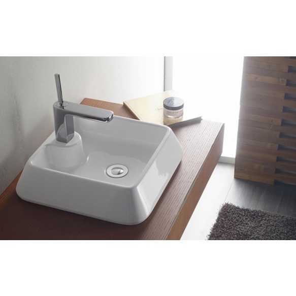 Pesuallas Bathco Galicia 40, 400x400mm, valkoinen