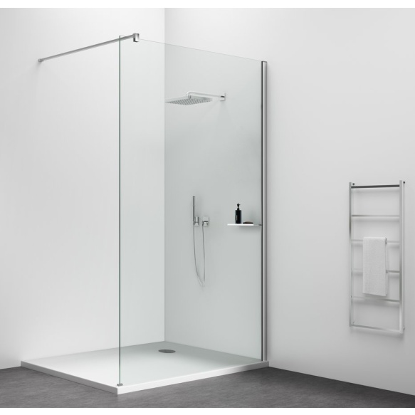 seinaprofiil Esca seinariiuli valmidusega 2100 mm, kroom
