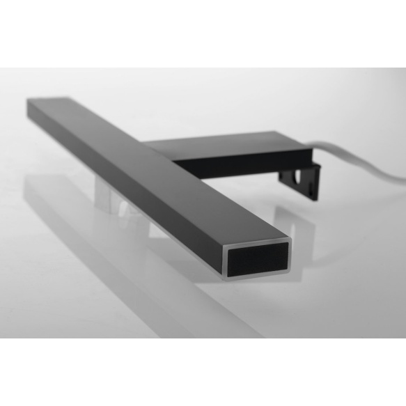 ESTHER 2 LED valgusti, 6W, 280x14x107mm, must