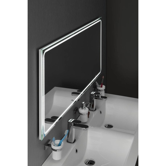 LED taustvalgustusega peegel GEMINI 110x65cm