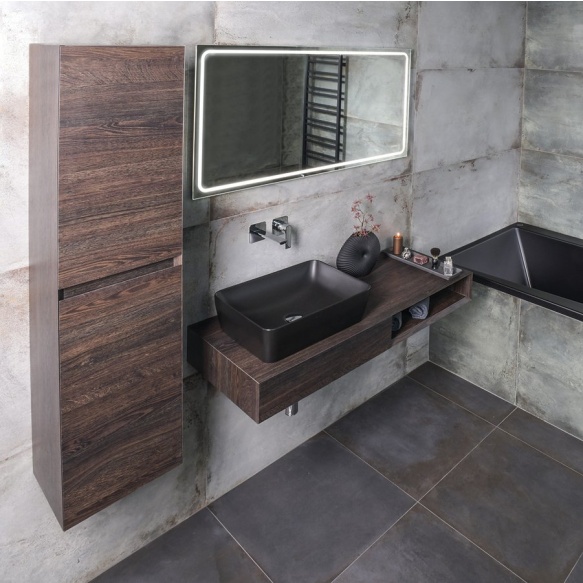 LED taustvalgustusega peegel GEMINI 120x60cm