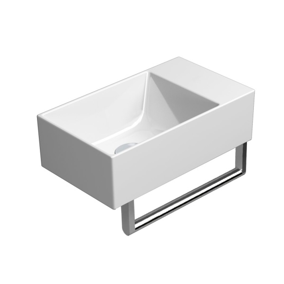 Pyyheteline KUBE X 40cm, kromi