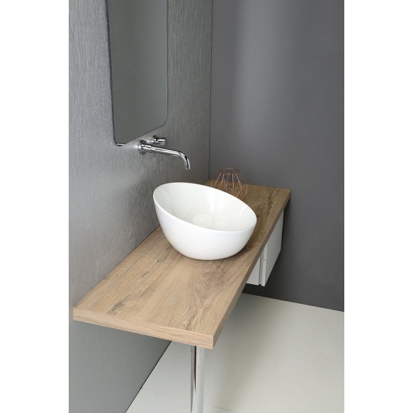 keraamiline valamu tööpinnale DOME OBLIQUO diam. 44,5 cm