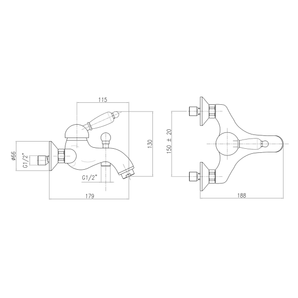 vannisegisti Kirke White , pronks