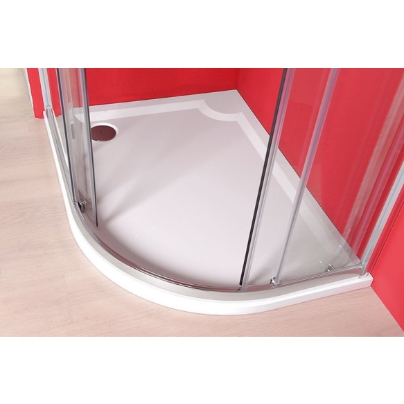 Kivimassa suihkuallas RIVA  120x90 cm, vasen