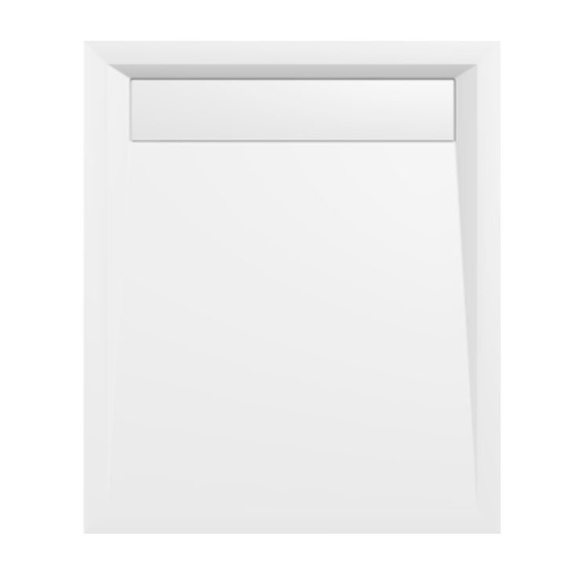 Kivimassa suihkuallas VARESA 110x90x4cm, valkoinen