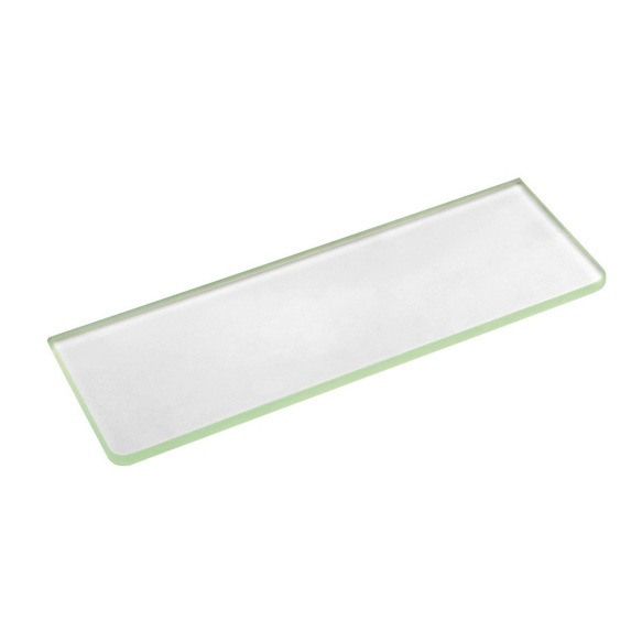 Klaasist riiul 300x100x8mm, matt klaas