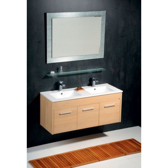 Klaasist riiul 500x100x8mm, matt klaas