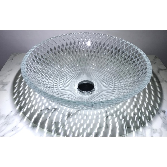 klaasist valamu Puketa 42 cm