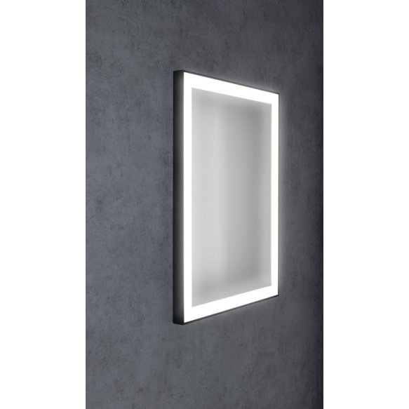 LED peegel GANO 60x80cm, must