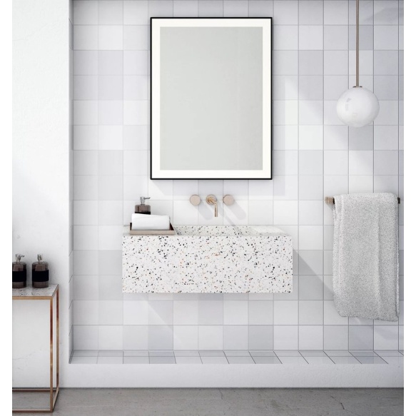 LED peegel GANO 60x80cm, must