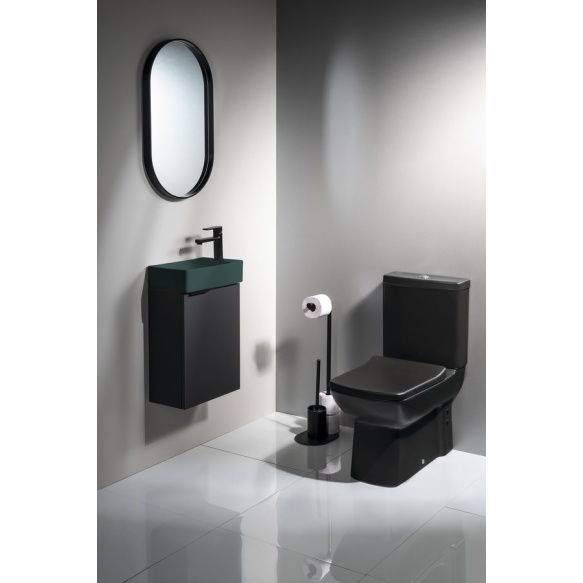 valamu Margitha 38x22cm, segistiava paremal, petrol