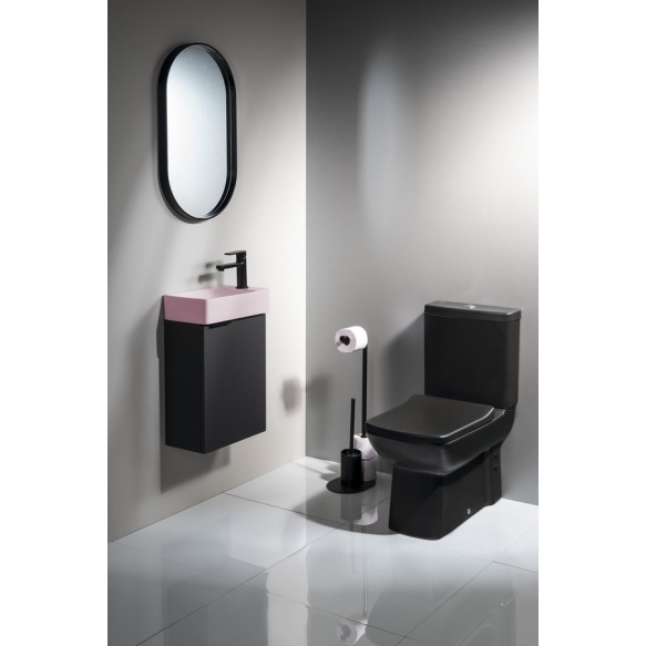 valamu Margitha 38x22cm, segistiava paremal, roosa