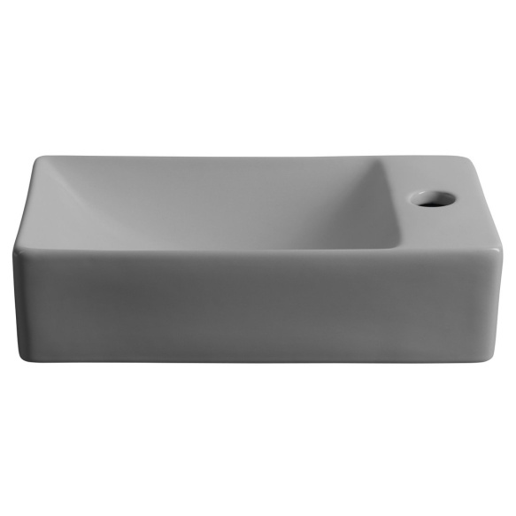 valamu Margitha 38x22cm, segistiava paremal, hall