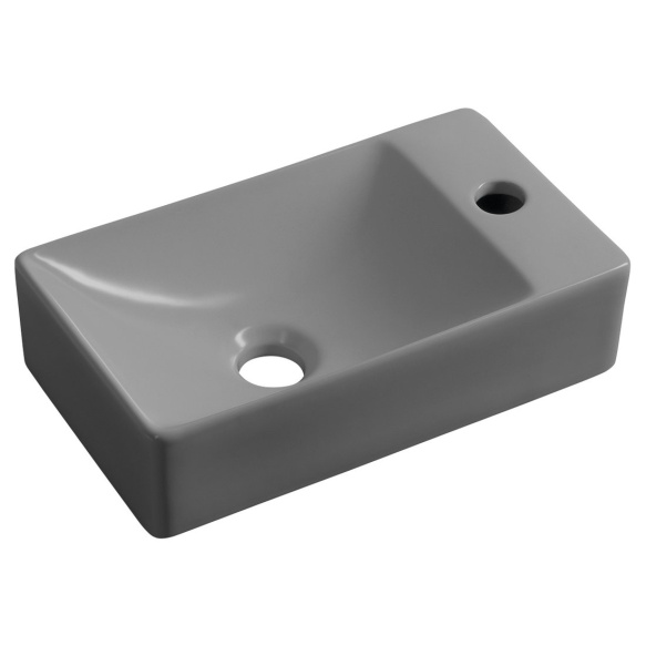 valamu Margitha 38x22cm, segistiava paremal, hall