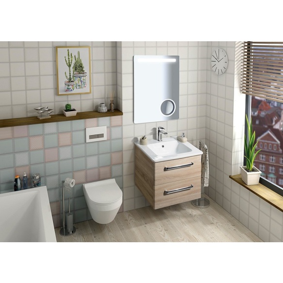 LED taustvalgustusega peegel ASTRO 60x80cm