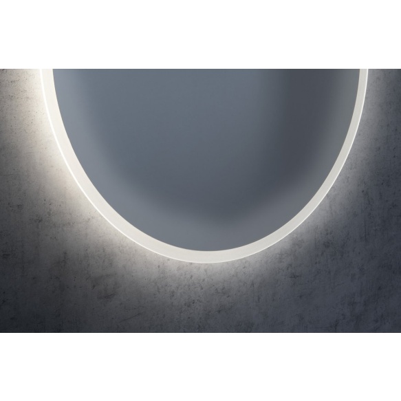 ovaalne LED taustvalgustusega peegel MINOX 50x100cm
