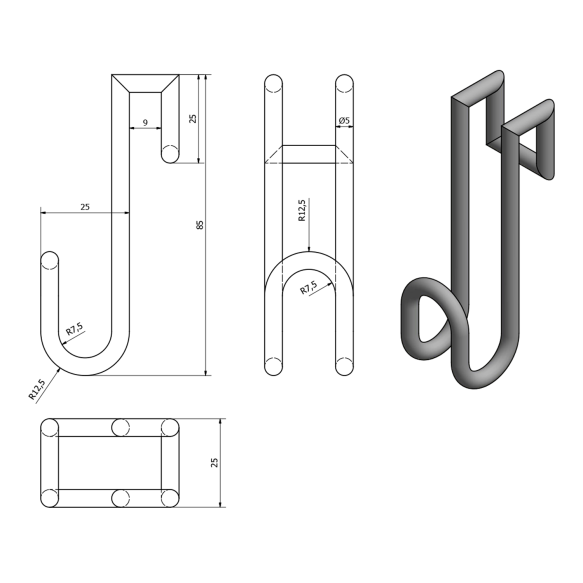 nagi vanni/dušiklaasile paigaldamiseks