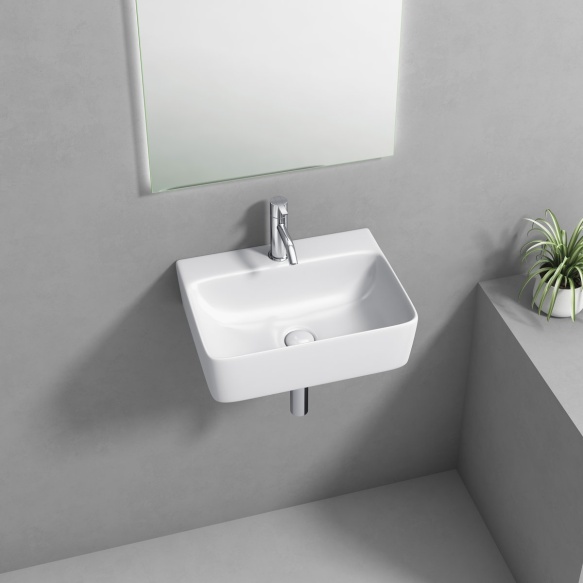 valamu MERCY 40x30cm,  valge